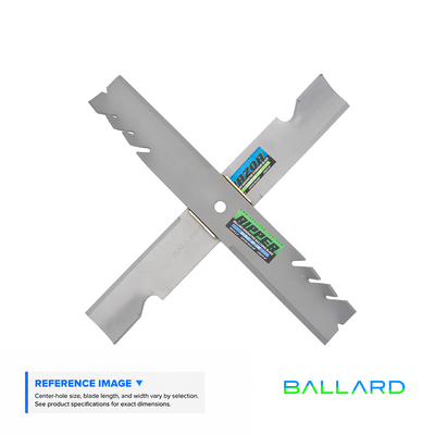X-BLADE Dual Blade Kit: 15" Long, 5/8" Center Hole, 2.5" Wide (Three Blade System)